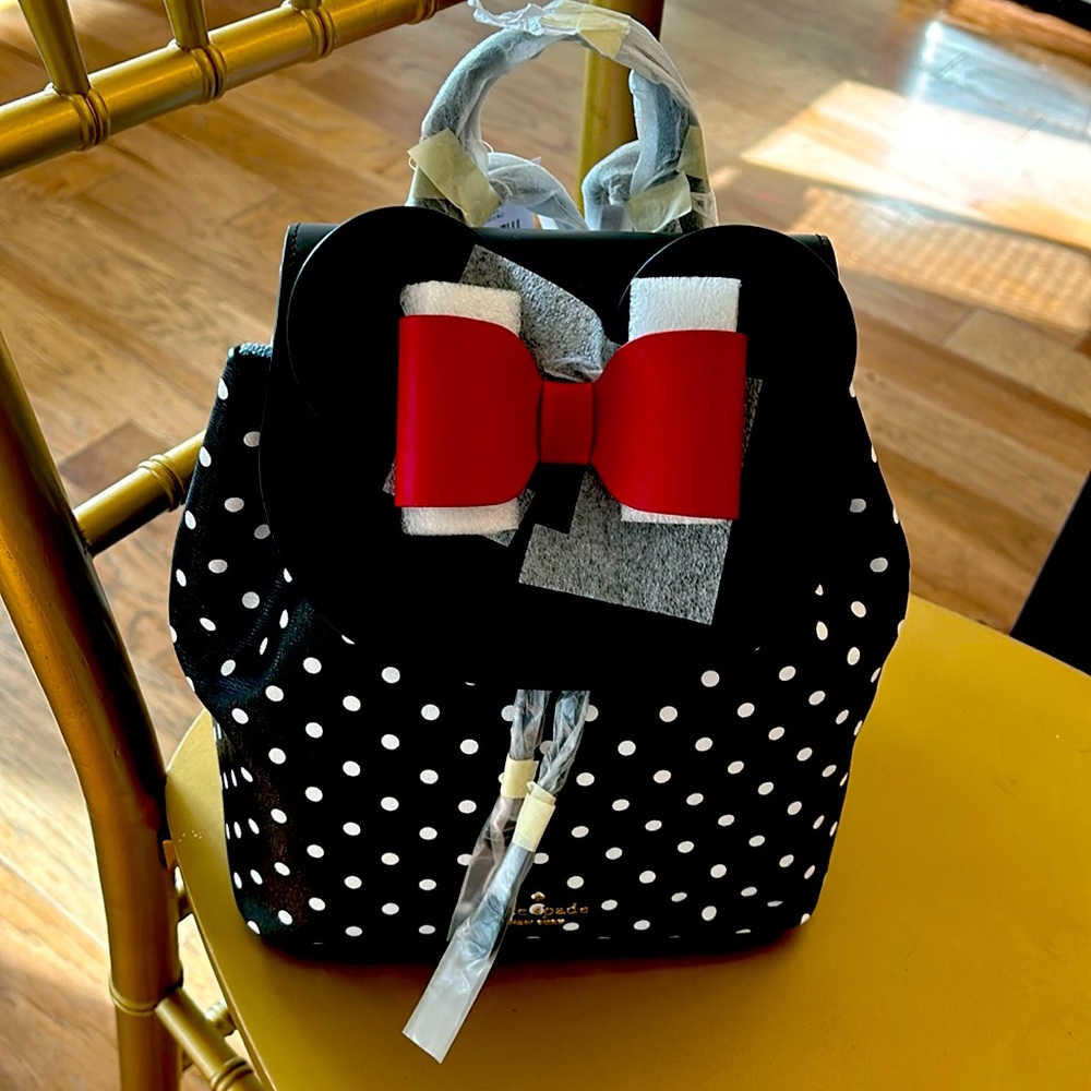 NWT Kate Spade Minnie Mouse Backpack